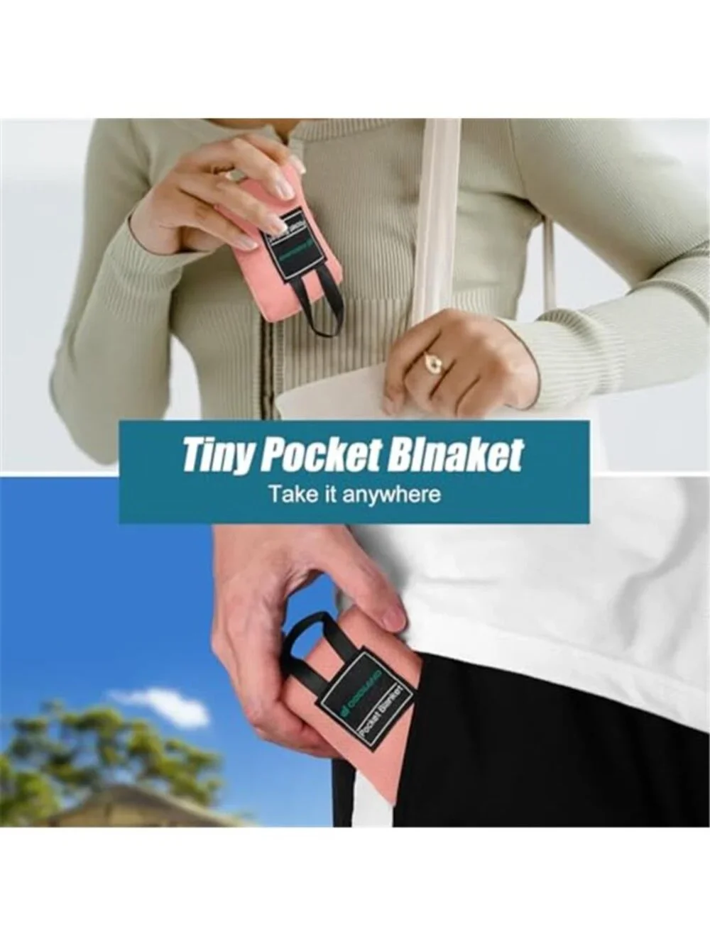 Waterproof Beach Blanket Sandproof Picnic Mat Lightweight Camping Travel Blanket